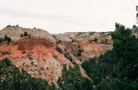 [View from Scoria Point Overlook.]